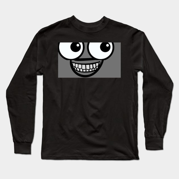 CrAzYSmiLe Long Sleeve T-Shirt by CaligoViatoris